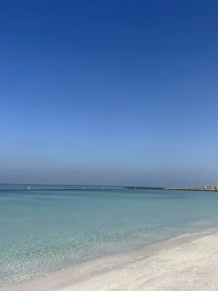 Plaża Al Soufah, Madinat Jumeirah, Marina wieczorem